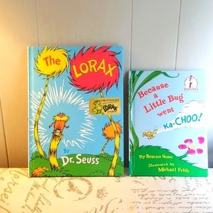 2 Dr. Seuss Books